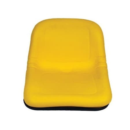 Aftermarket New Seat 15 Yellow Vinyl Fits John Deere AM133476